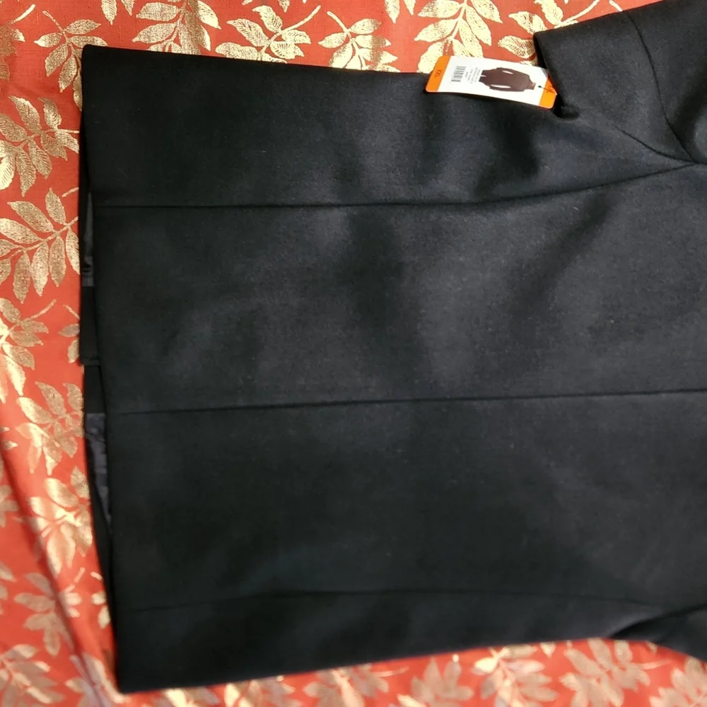 Marc New York Black Women's Polyester Coat Sz XXL